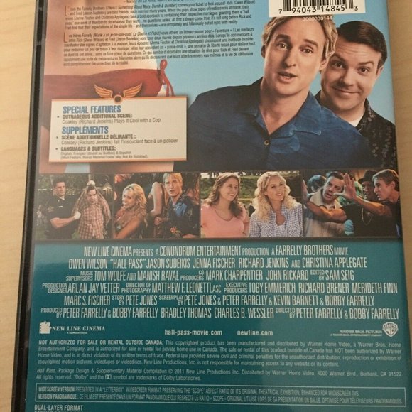 HALL PASS - DVD - Picture 2 of 2